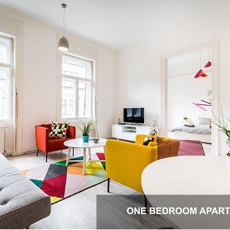 Bpr Art Of Rainbow Apartments Будапеща Екстериор снимка